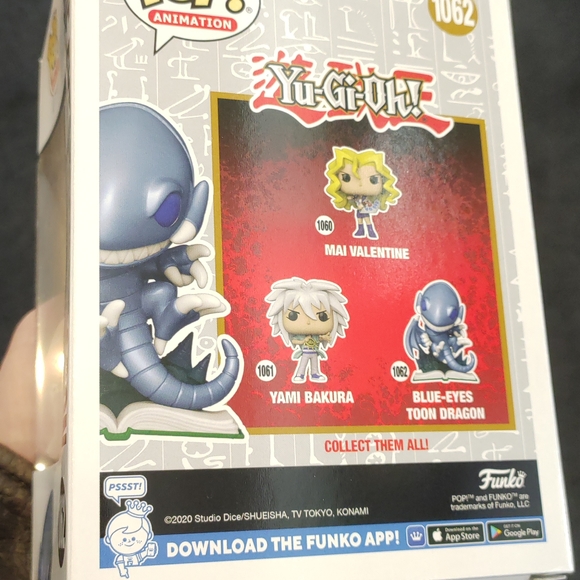 Funko Pop Yu Gi Oh Blue Eyes Toon Dragon #1062 - Picture 2 of 4
